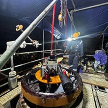 insitu flange facing machining